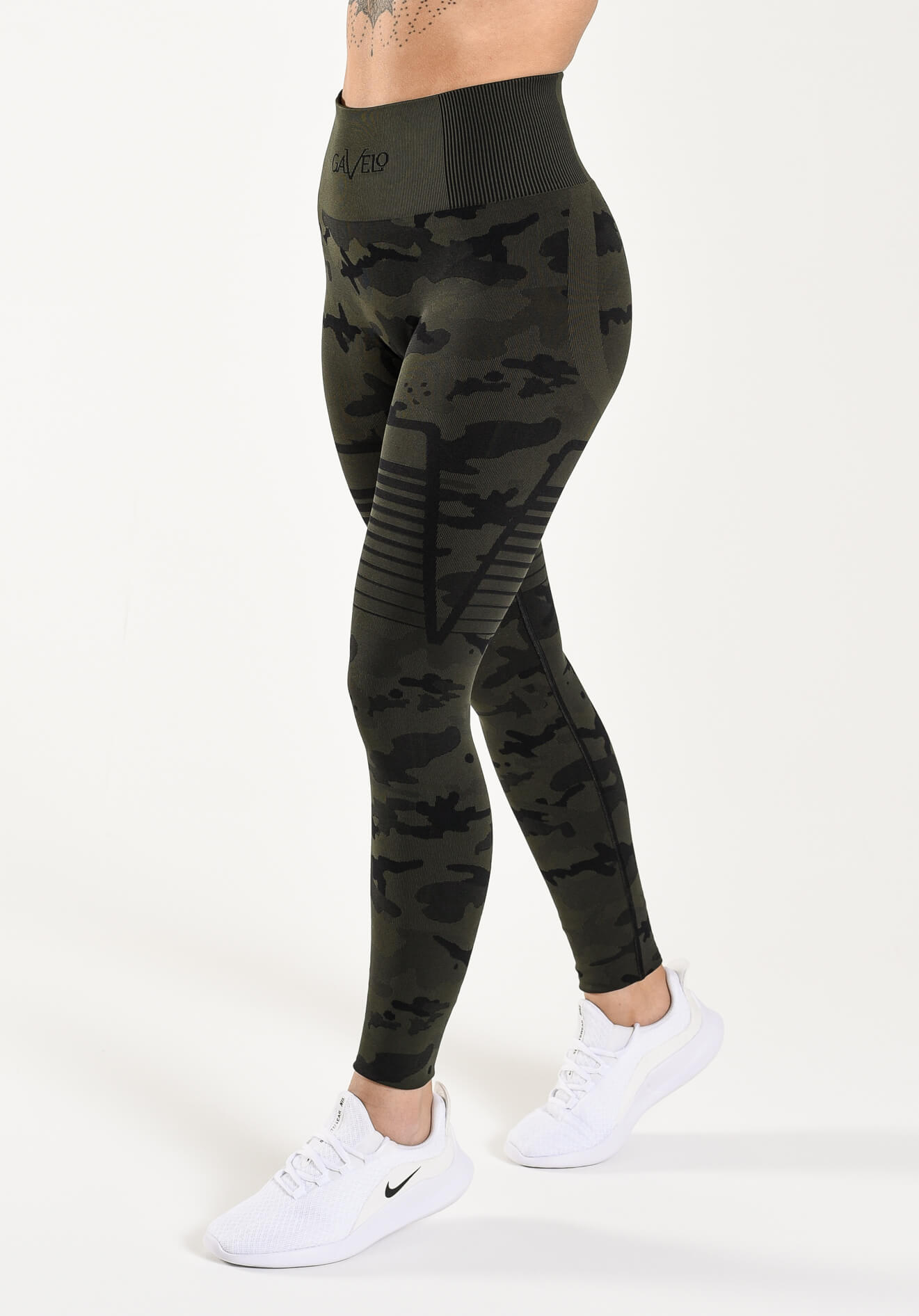 Gavelo - Seamless Camo Tights - One 