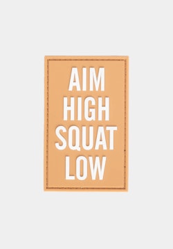 Patch - Aim High Squat Low Light Orange