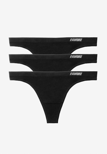 Famme 3-pack Seamless Thong