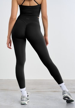 Signature Scrunch Tights Black