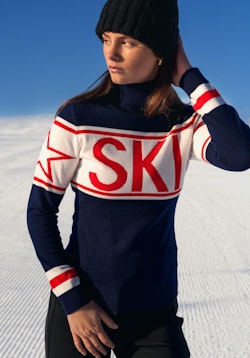 SKI Sweater Blue