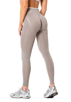 Hybrid Contrast Tights Dune