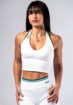 Club D’or Halter Top White
