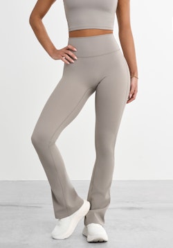 Softy Flared Tights Khaki