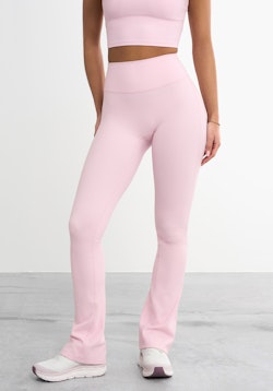 Softy Flared Tights Light Pink