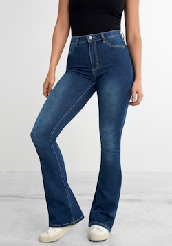 Flare Jeans Dark Blue
