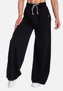 Wide Sweatpants Black