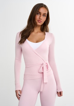 Wrap Cardigan Light Pink