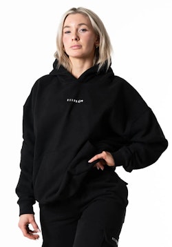 Hybrid Oversized Hoodie Black