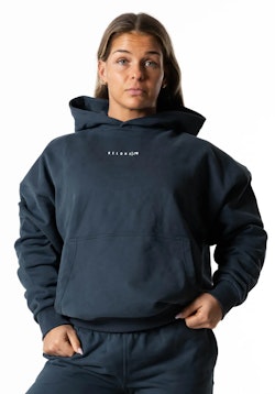 Hybrid Oversized Hoodie Dark Navy