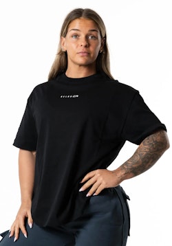 Hybrid Oversized T-shirt Black
