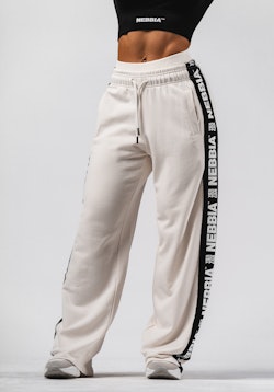 Off-Duty Straight Leg Sweatpants Cream