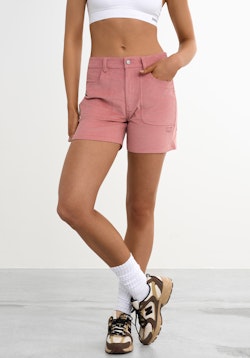 Altitude Cord Shorts Pink