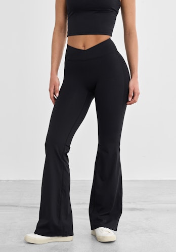Signature Wrap Flared Tights