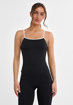 Softy Contrastline Top Black