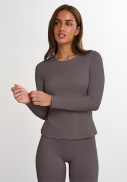 Softy Long Sleeve Mocha Grey