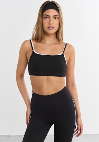 Softy Contrast Sports Bra