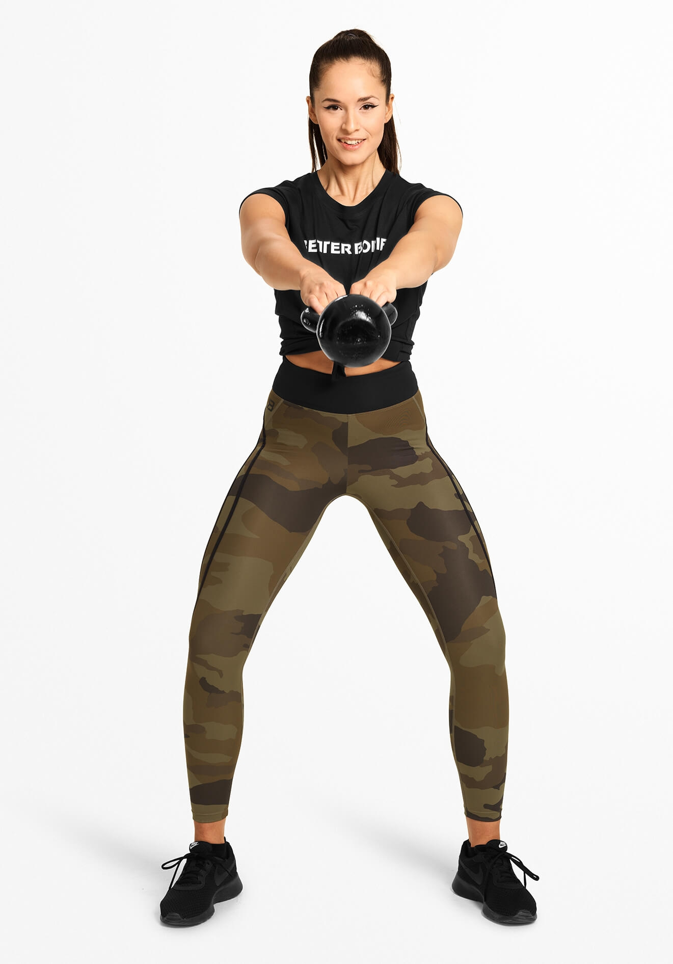 Better Bodies Camo High Tights Green –