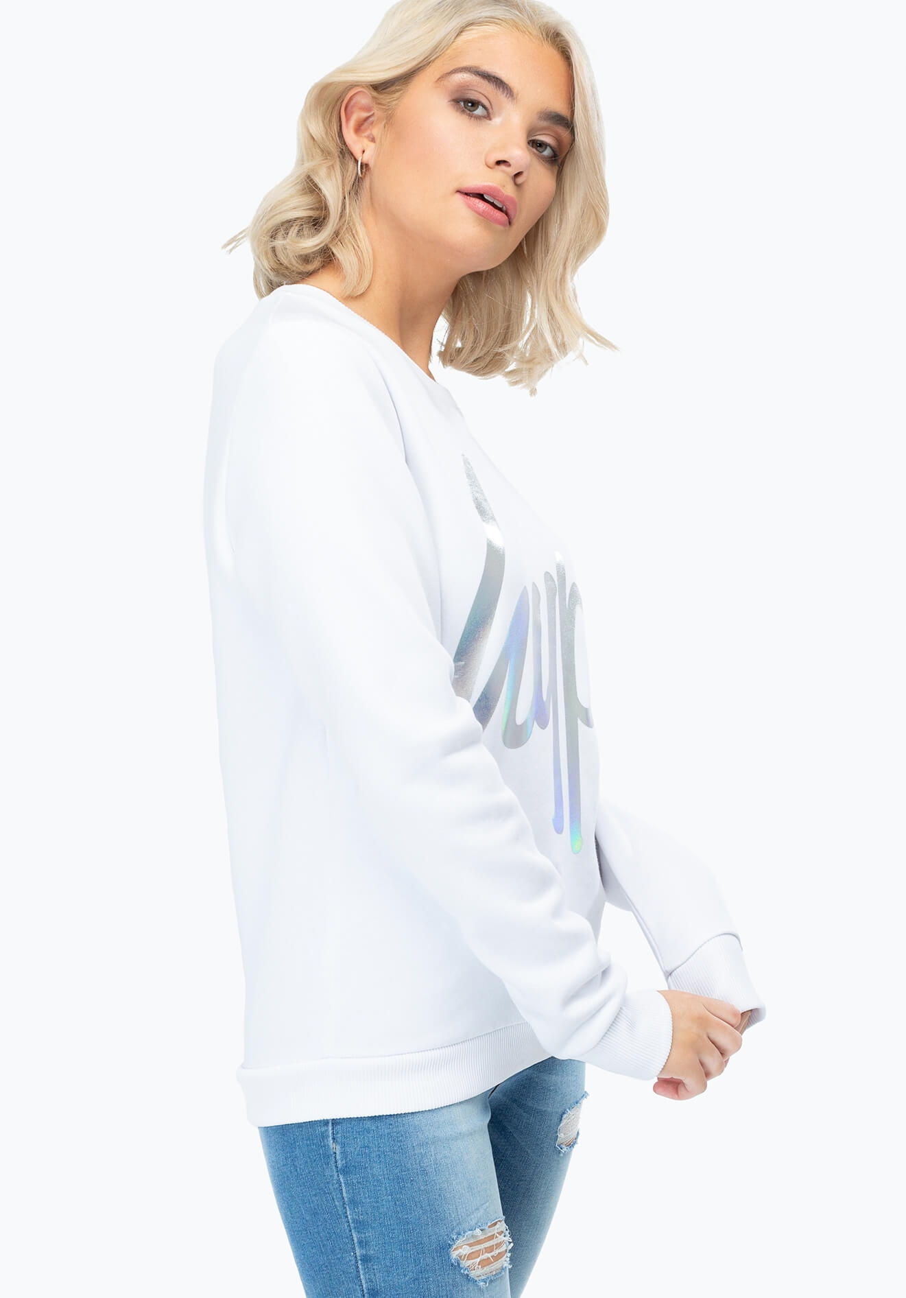 HYPE Crewneck Holo Script HYPE Crewneck Holo Script